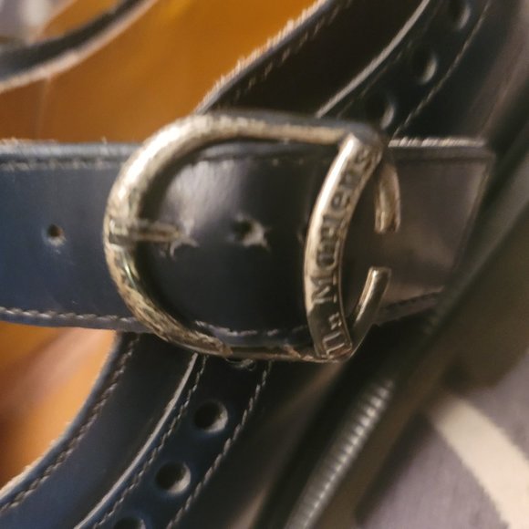 Blue Dr. Martens MIE Vintage Brogue Detail Mary Janes SIZE UK 5 US 7 - Picture 4 of 16